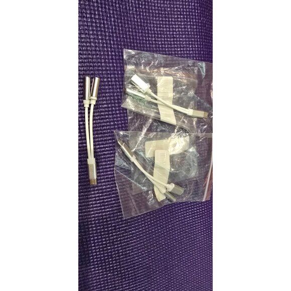 3pcs USB C to Aux Splitter Headphone/Earbud USB C to 3.5mm Adapter USB C Charger - Picture 1 of 4